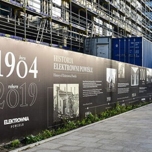 Habillage de Panneau de Chantier Personnalisé