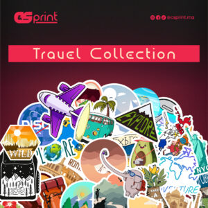 40 Stickers Travel – L’aventure à portée de main !